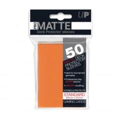 Ultra Pro - 50ct Pro-Matte Orange Standard Deck Protectors